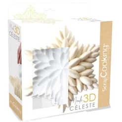 Moule en silicone pour gâteaux & entremets cœur 3D - Céleste