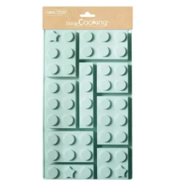 Moule à gâteaux silicone briques