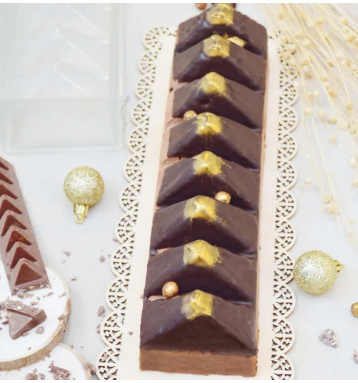 Moules bûche Royale 30cm x2