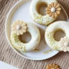 6 moules à Donuts en silicone