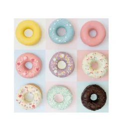 6 moules à Donuts en silicone