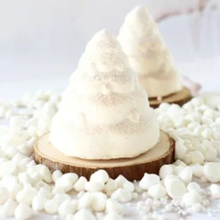 Moule silicone 3D sapins de Noël - 6 empreintes
