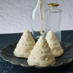 Moule silicone 3D sapins de Noël - 6 empreintes