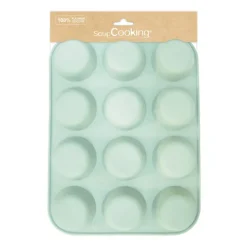 Moule silicone 12 muffins