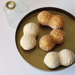 Moule silicone trompe-l’œil cacahuète - 6 empreintes
