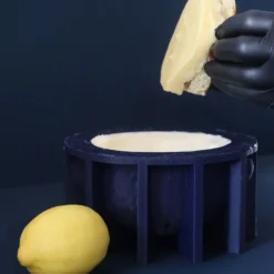 Moule silicone trompe l'œil Citron - Ø12 cm