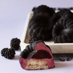 Moule silicone trompe-l'œil framboise individuel - Ø7 cm