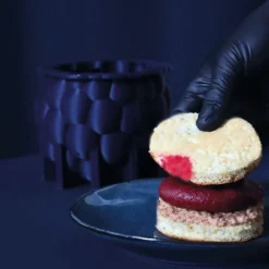 Moule silicone trompe l'œil Framboise - Ø12 cm