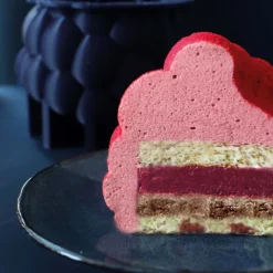Moule silicone trompe l'œil Framboise - Ø12 cm