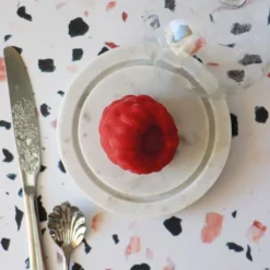 Moule silicone trompe-l’œil framboise - 6 empreintes