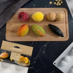 Moule silicone trompe-l’œil mangue - 6 empreintes