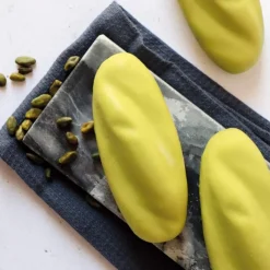 Moule silicone trompe-l’œil pistache - 6 empreintes
