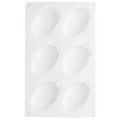 Moule silicone trompe-l’œil pistache - 6 empreintes