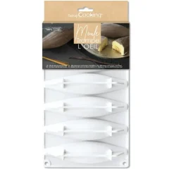 Moule silicone trompe-l’œil vanille - 6 empreintes