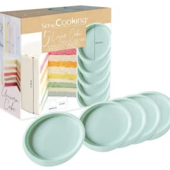Moules Layer Cake en Silicone x5