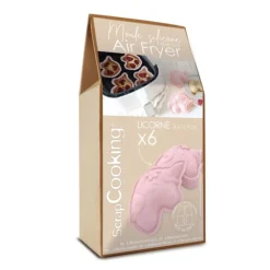 Moules silicone airfryer licorne x6