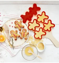 6 moules silicone individuels Ginger
