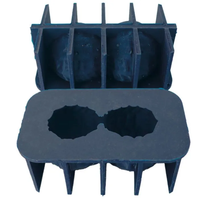 Moule trompe-l'œil cacahuète silicone