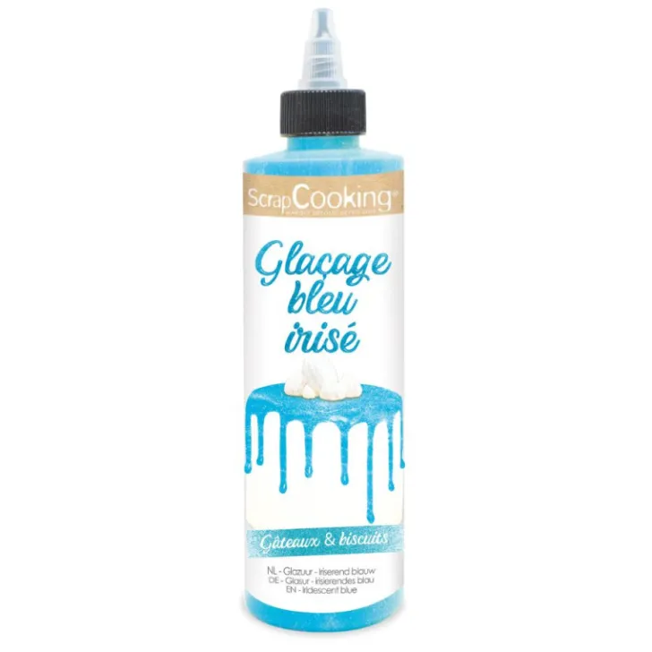 Nappage Drip Cake Bleu Irisé 140g