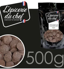 Palets de chocolat noir 500g