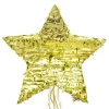 Piñata étoile dorée