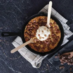 Poêle en fonte pour cookie géant, tarte et gâteaux
