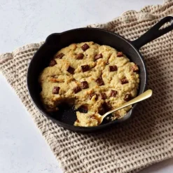 Poêle en fonte pour cookie géant, tarte et gâteaux