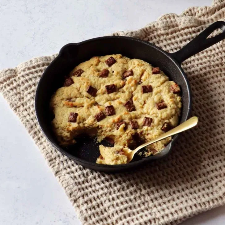 Poêle en fonte pour cookie géant, tarte et gâteaux