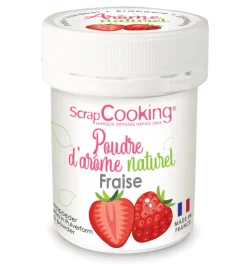 Poudre d'arôme naturel fraise