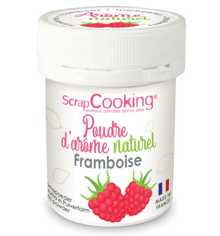 Poudre d'arôme naturel framboise
