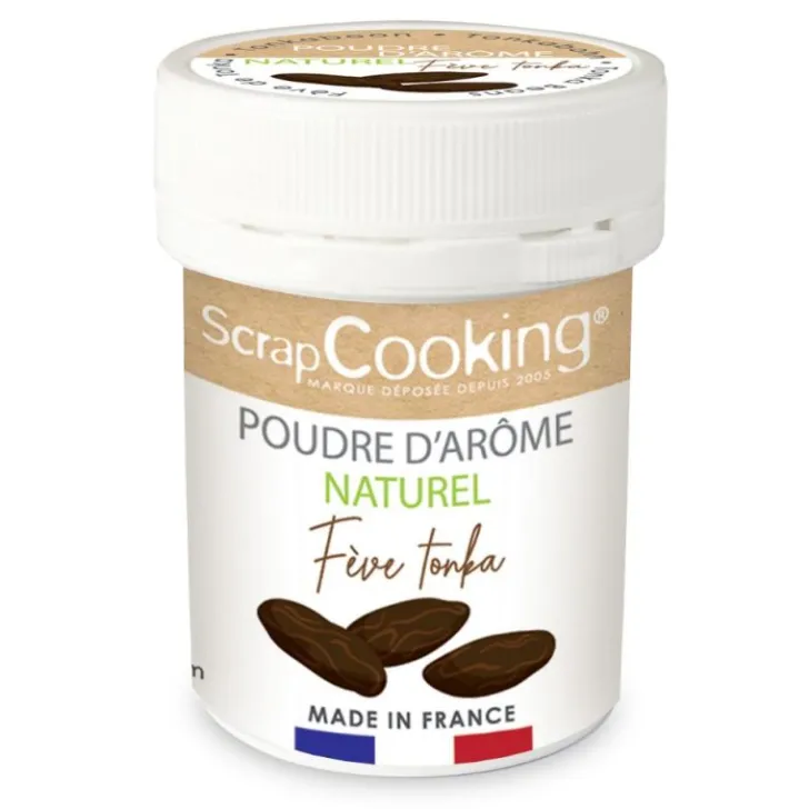 Poudre d'arôme naturel fève tonka