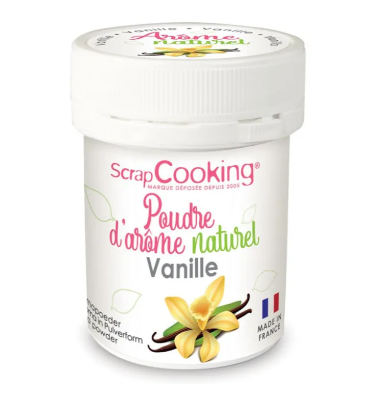 Poudre d'arôme naturel vanille