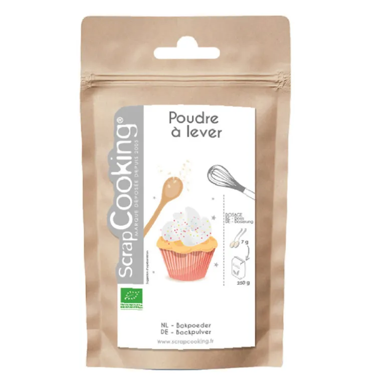 Poudre à lever bio 50g