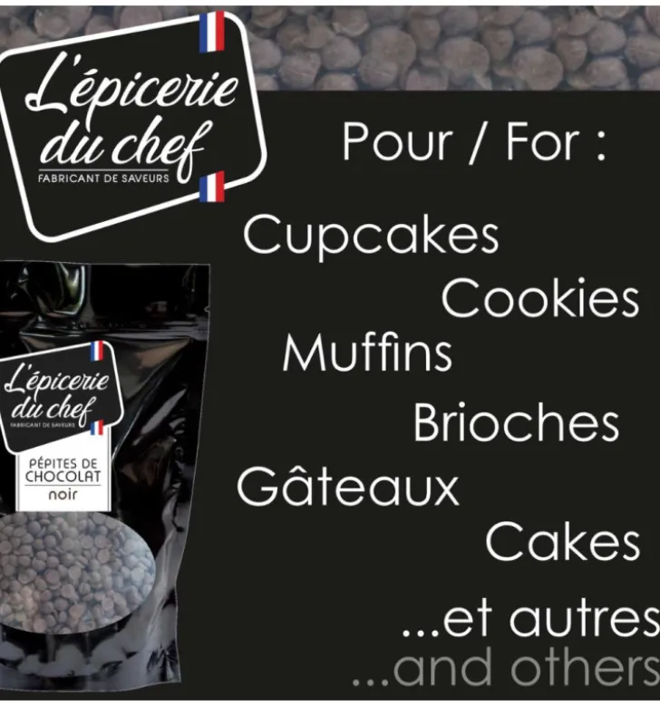 Pépites de chocolat noir 1Kg