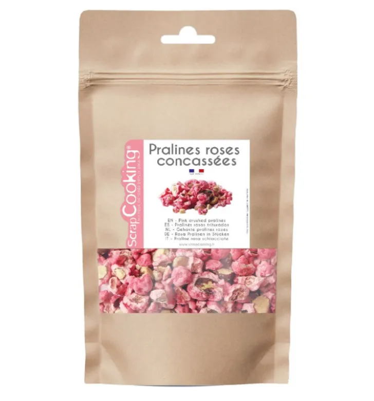Pralines roses concassées 140g