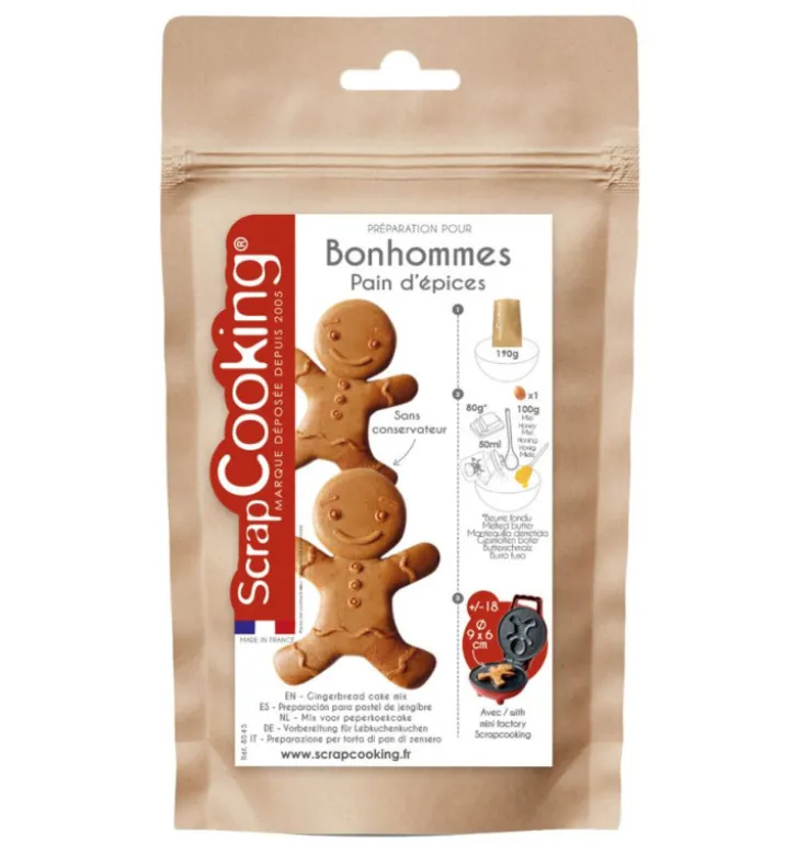 Préparation Bonhomme Pain d'épices 190g