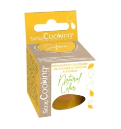 Préparation colorante en poudre - Jaune Safran