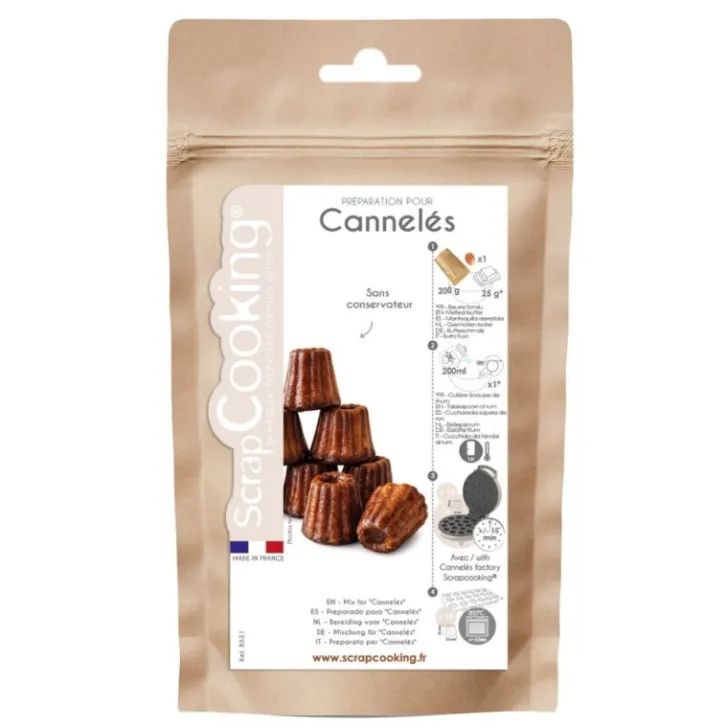 Préparation en poudre pour cannelés maison
