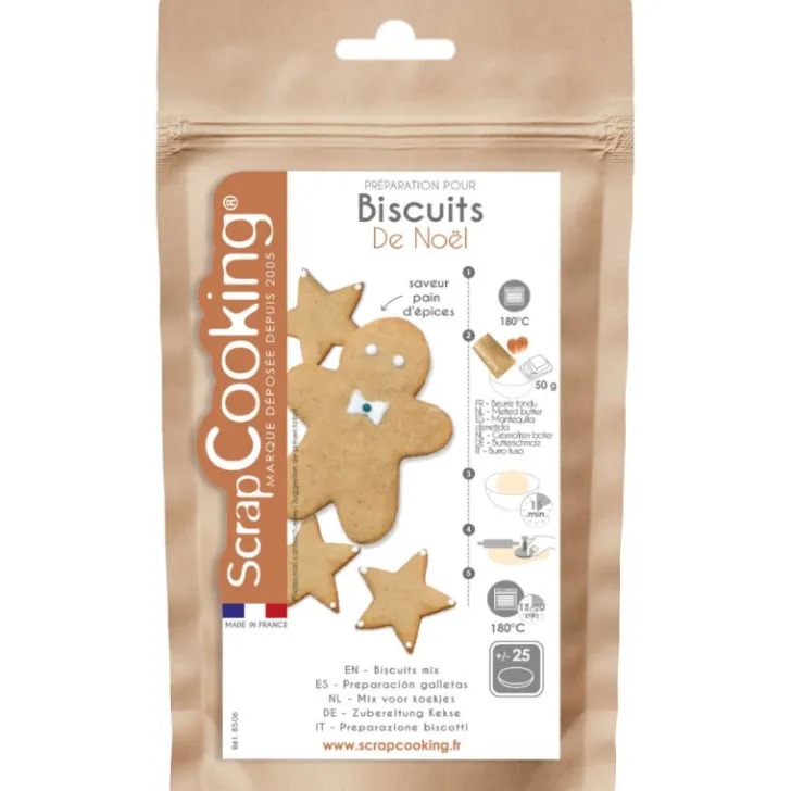 Préparation pour biscuits de Noël