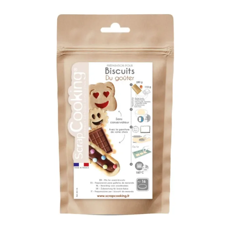 Préparation pour biscuits traditionnels du goûter