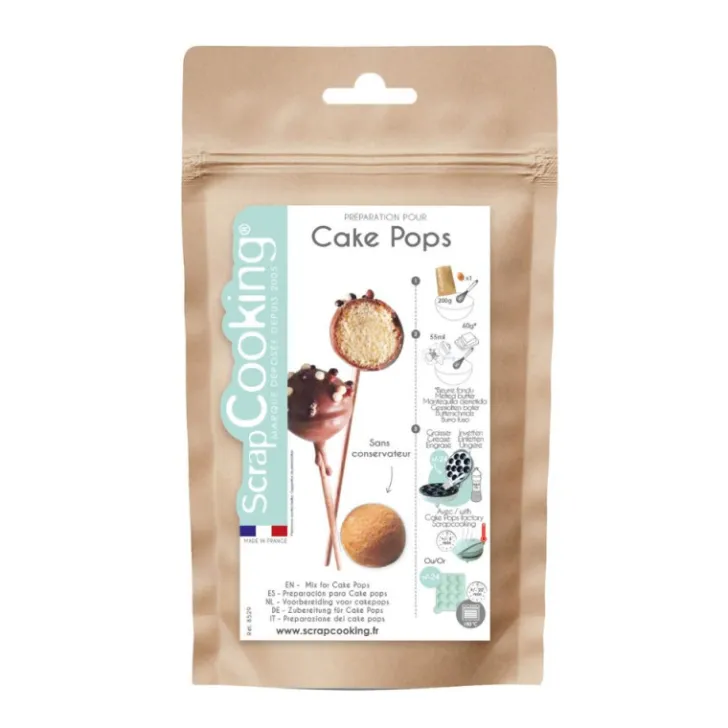 Préparation pour cake pops