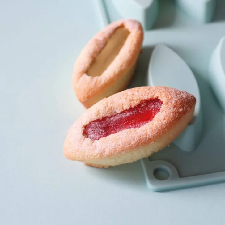 Préparation prête à l'emploi biscuits barquettes