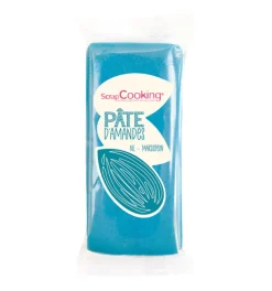 Pâte d'amandes bleue 200 gr