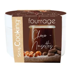 Pâte de fourrage crémeuse chocolat-noisettes 200g