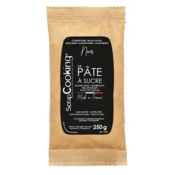 Pâte à sucre noir 250g