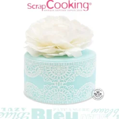 Pâte à sucre rouleau bleu ciel 36 cm