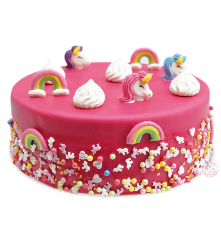 Pâte à sucre rouleau fuchsia 36 cm