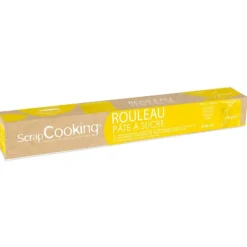 Pâte à sucre rouleau jaune 36 cm