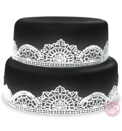 Pâte à sucre rouleau noir 36 cm