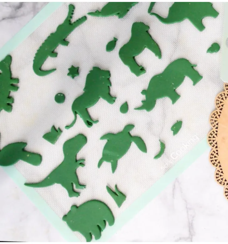 Pâte à sucre vert 250g